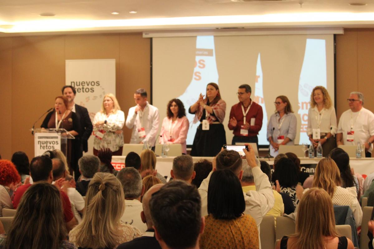 Comision Ejecutiva Electa en el XIII Congreso de CCOO Canarias